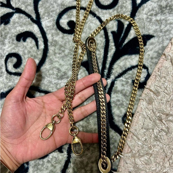 Black gold tone mini lady dior - Picture 6 of 14